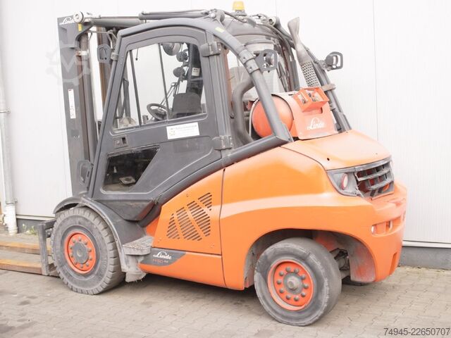 LPG vysokozdvižné vozíky Linde H50T EVO / 600