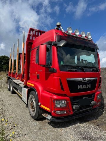Houttransportwagen MAN 26.500 , Hydrodrive, EpsilonZ83
