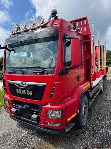 Houttransportwagen MAN 26.500 , Hydrodrive, EpsilonZ83