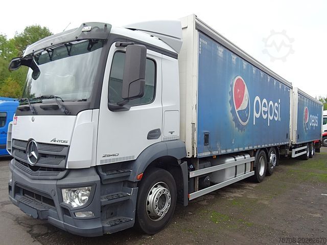 Drankentruck MERCEDES-BENZ 2540 Antos*SafeServer*38 Pal.*2x 2,5 to LBW*Ret.