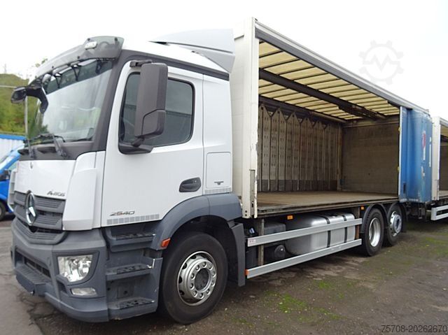 LKW mit Getränkeaufbau MERCEDES-BENZ 2540 Antos*SafeServer*38 Pal.*2x 2,5 to LBW*Ret.