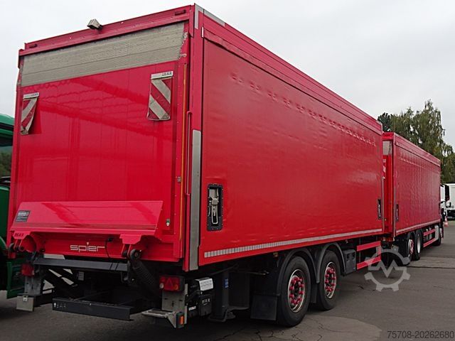 LKW mit Getränkeaufbau MERCEDES-BENZ 2540 Antos*kpl. Zug*NLA*2x LBW*38 Pal*Kamera*TOP