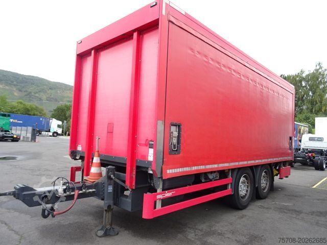 Drankentrailer SPIER Tandem Schiebeplane*6,6 m*16 Pal.*2 to LBW*zert.