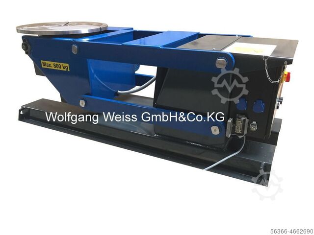 Klepstandsteller, in hoogte verstelbaar 800kg Wolfgang Weiss GmbH&Co.KG WDK-H 800