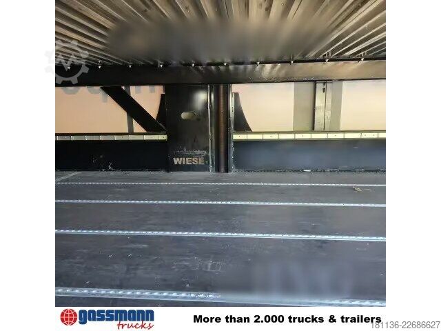 Oplegger Krone SD 27, Motorradtransporter, Liftachse,