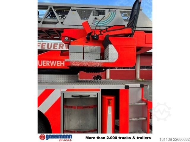 Brandweerwagen Mercedes-Benz 1528 F 4x2 Metz Drehleiter DLK 23-12, 23 mtr.