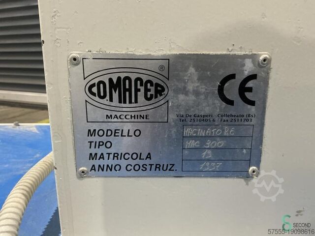 Shredders Comafer MAC 300 1997 Comafer MAC 300
