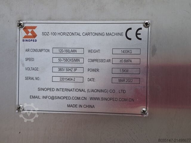 Stroj na doplňky SINOPED BLISTER PACKING MACHINE DDP 360