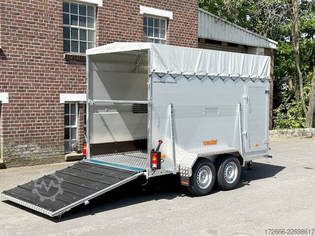  Vezeko VT 2000 | RAMPE-/TÜR-KOMBI 320X160X190CM VIEHANHÄNGER | RAMPENGUMMI | LÜFTUNG | BOXENSTANGE