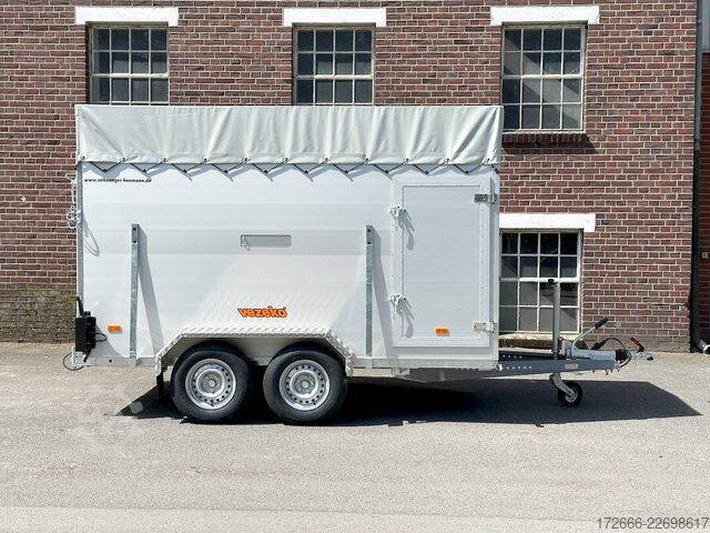  Vezeko VT 2000 | RAMPE-/TÜR-KOMBI 320X160X190CM VIEHANHÄNGER | RAMPENGUMMI | LÜFTUNG | BOXENSTANGE