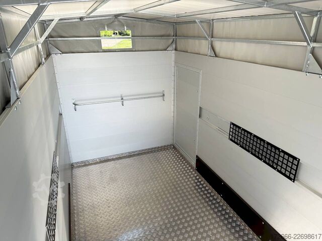 Vezeko VT 2000 | RAMPE-/TÜR-KOMBI 320X160X190CM VIEHANHÄNGER | RAMPENGUMMI | LÜFTUNG | BOXENSTANGE