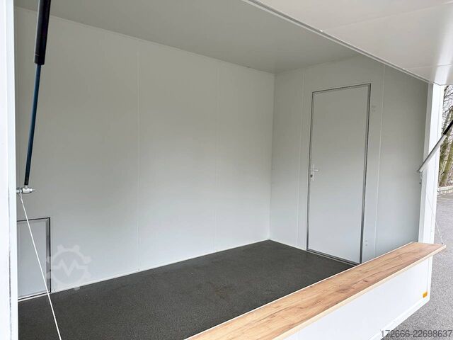  Andere VK 15352023 | WEISS | GASTÜR 350X200X230CM 1500KG VERKAUFSANHÄNGER