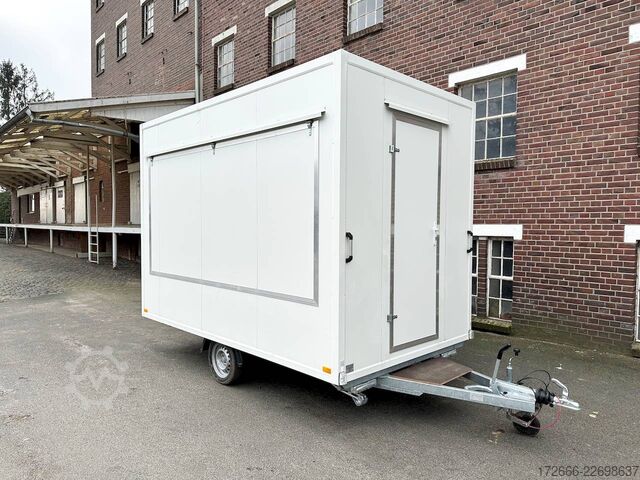  Andere VK 15352023 | WEISS | GASTÜR 350X200X230CM 1500KG VERKAUFSANHÄNGER