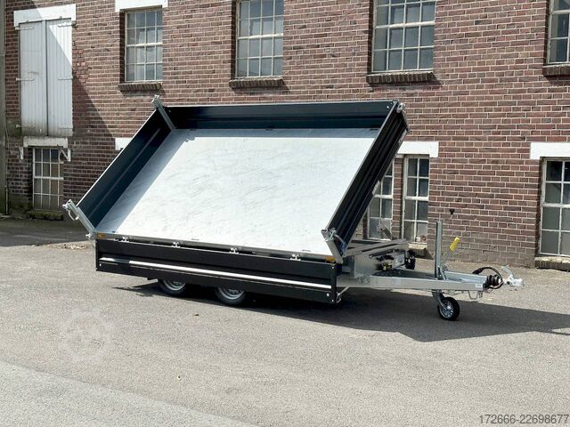  Humbaur HTK 3000.31 | STAHL 314X175X35CM 3000KG DREISEITENKIPPER