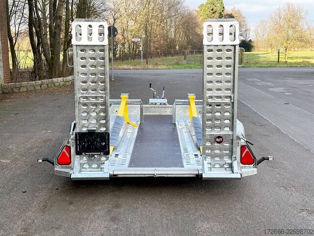  Brian James Trailers DIGGER PLANT 543-3717-35-2-12 | TRACSTRAP | EINZELRAMPEN 370X170CM 3500KG BAUMASCHINENANHÄNGER