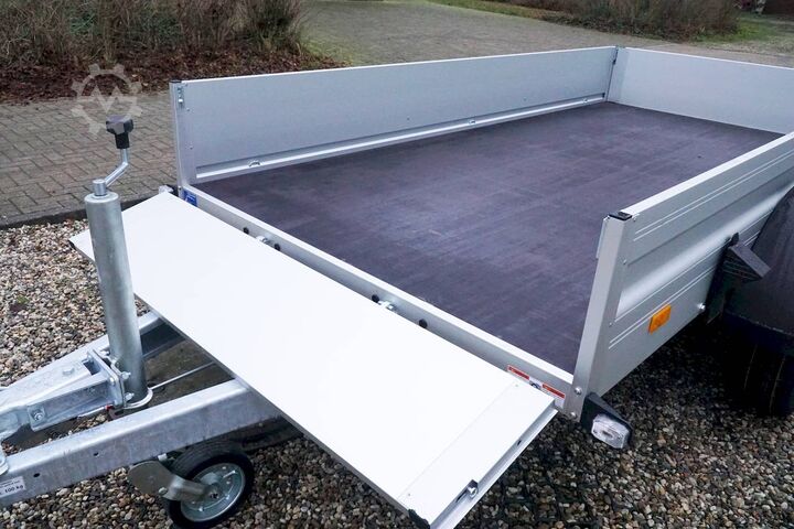  Humbaur HA 253015 KV 303X150X35CM 2500KG TIEFLADER | BUGKLAPPE