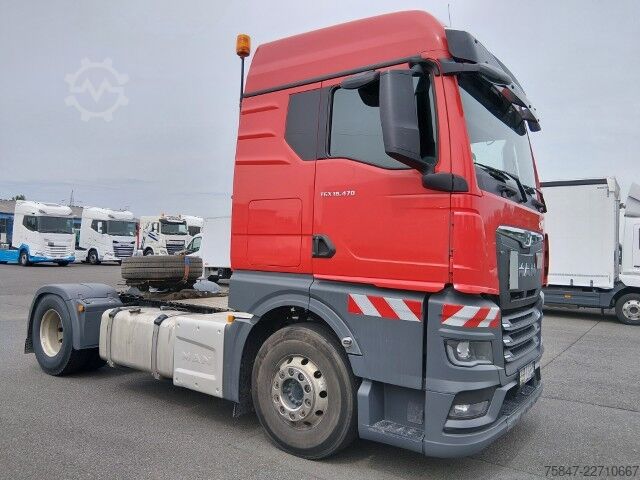 Standard trækkerunit MAN TGX 18.470 BL Kipphydraulik Retarder Alu