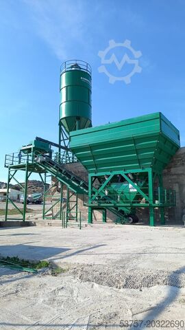 Central de betão, usina de concreto CONSTMACH 60 M3/H Dry Type Concrete Mixing Plant