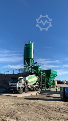 Central de betão, usina de concreto CONSTMACH 60 M3/H Dry Type Concrete Mixing Plant