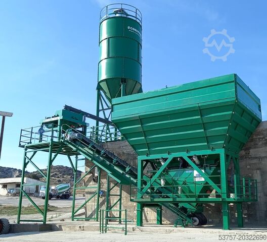 Central de betão, usina de concreto CONSTMACH 60 M3/H Dry Type Concrete Mixing Plant