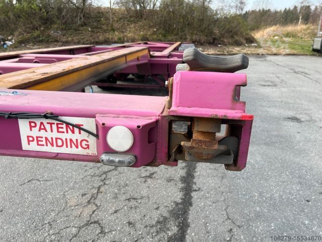 Ladskifteanhænger Dennison DENNISON 3 Achs Cont. Chassis