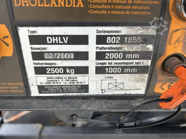 Kuffert Pacton B2-001 / Box / Loadlift 2500 kg / BPW Drum / NL...