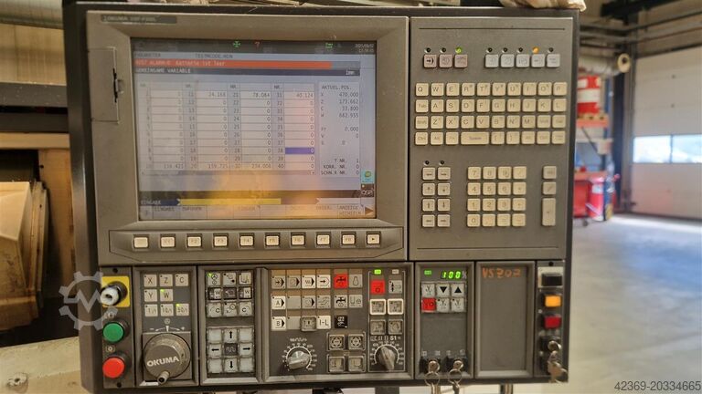 CNC dreje- og fræsecenter OKUMA LB 3000 EX II-M C1000 SpaceTurn