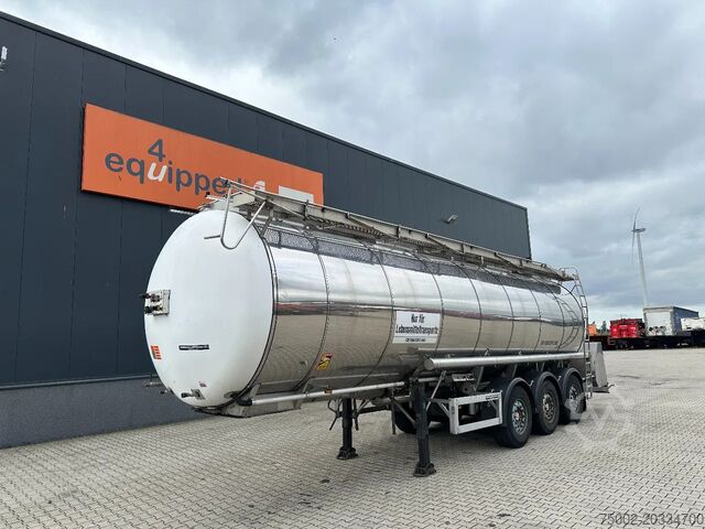 Citerne alimentaire Feldbinder FOOD / LEVENSMIDDELEN / LEBENSMITTEL / 33.500L ...
