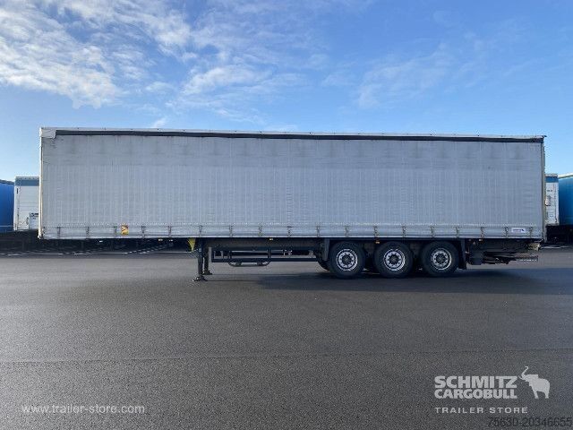 Semi-remorque bâchée Schmitz Cargobull Semitrailer Curtainsider Standard Hayon