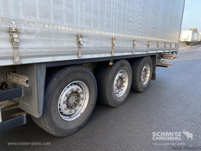 Open oplegger met zeil Schmitz Cargobull Semitrailer Curtainsider Standard Hayon