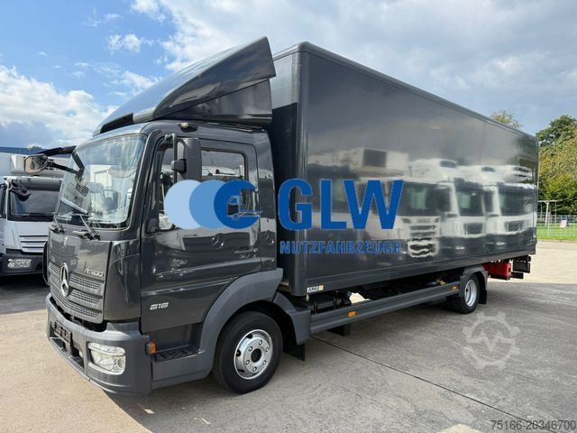 Furgão fechado MERCEDES-BENZ ATEGO 818 L Koffer 7,30 m LBW 1 T+Seitentür