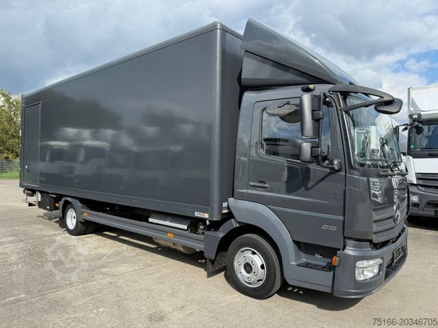 Furgão fechado MERCEDES-BENZ ATEGO 818 L Koffer 7,30 m LBW 1 T+Seitentür