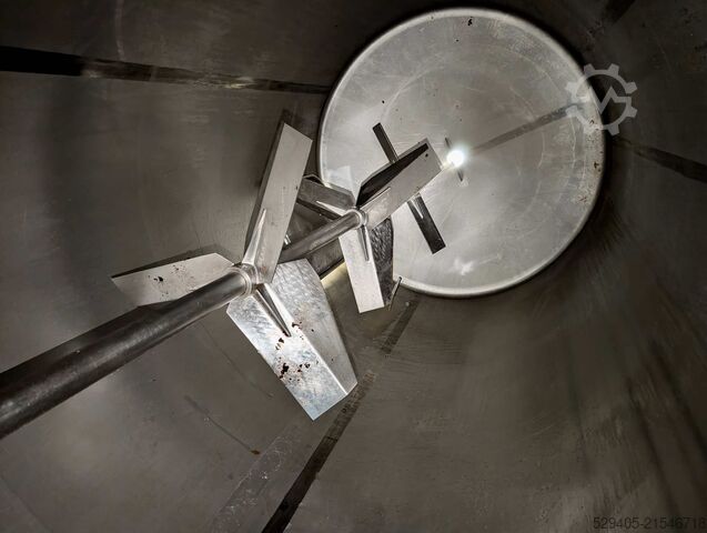 Vertical cylindrical stirred tank Alliance Inox Industrie -