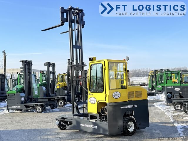 Wózek widłowy czterokierunkowy Combilift C3000 GAS DUPLEX PLATFORM 1500 FREE LIFT