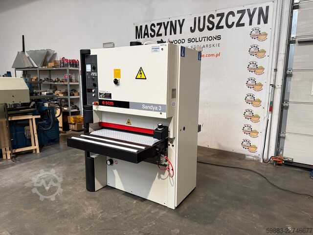 Geniş bant zımpara makinesi SCM Sandya 3 RCS 95