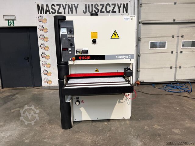 Geniş bant zımpara makinesi SCM Sandya 3 RCS 95