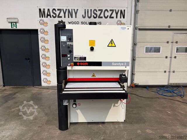 Geniş bant zımpara makinesi SCM Sandya 3 RCS 95