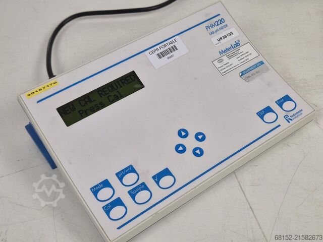 Radiometer Analytical MeterLab PHM220 pH-meter voor laboratorium Radiometer Analytical PHM220