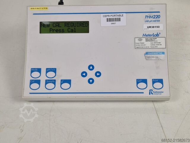 Radiometer Analytical MeterLab PHM220 pH-meter voor laboratorium Radiometer Analytical PHM220
