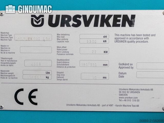 Ursviken Optiflex 130 3.1M Ursviken Optiflex 130 3.1M