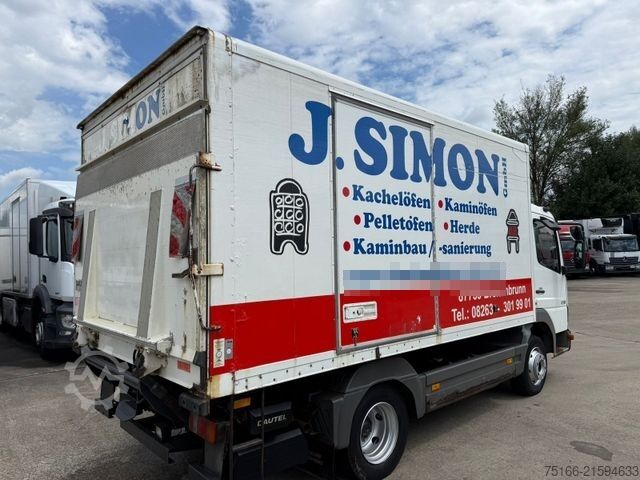 Κλειστό βαν MERCEDES-BENZ ATEGO 815 Koffer 4,30 m Ladebordwand 1,5 T*AHK