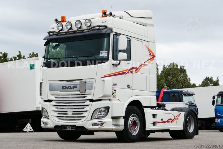 Standard nyergesvontató DAF XF 510 Kipphydraulik Retarder XL-Tank Navi EU6