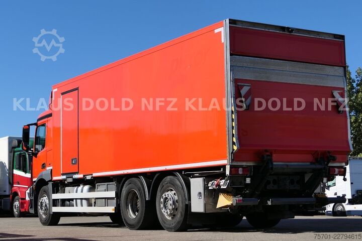 Hűtős teherautó MERCEDES-BENZ Antos 2536 Kühlkoffer Retarder LBW Euro 6