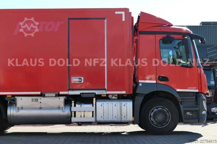 Hűtős teherautó MERCEDES-BENZ Antos 2536 Kühlkoffer Retarder LBW Euro 6