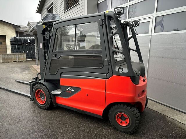Elektrische vorkheftruck met 4 wielen Linde E 50 HL-01 - CONTAINER - TRIPLEX !!