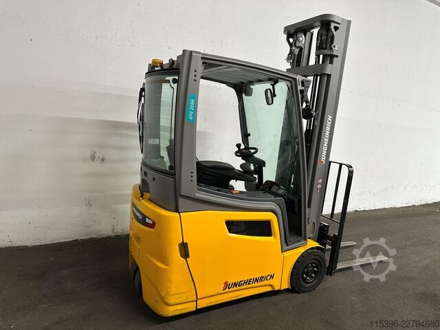Elektrische vorkheftruck 3 wielen Jungheinrich EFG 216k - TRIPLEX 6 m