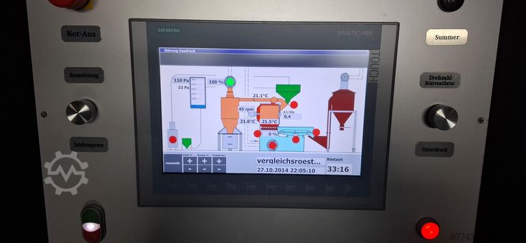 Brandermachine / Brandinstallatie Kirsch und Mausser, Probat UG45 Retro