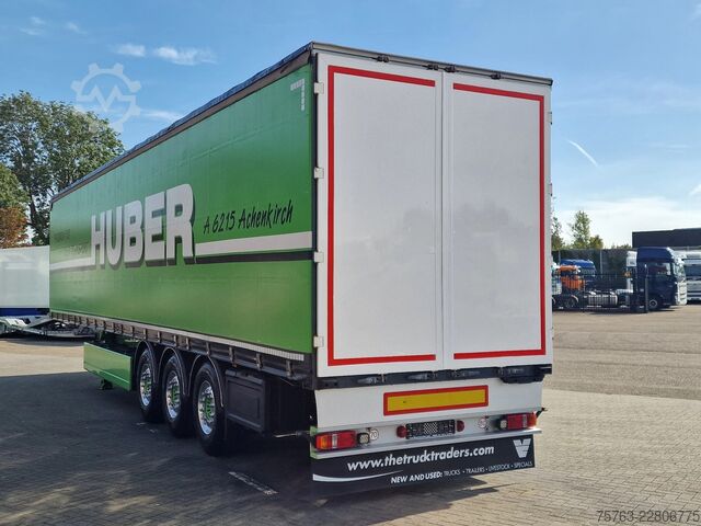 Przesuwne plandeki Berger Ecotrail Tautliner 3 axle - SAF Axle - Pallet b...