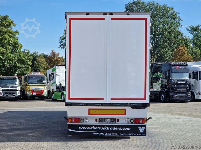 Przesuwne plandeki Berger Ecotrail Tautliner 3 axle - SAF Axle - Pallet b...