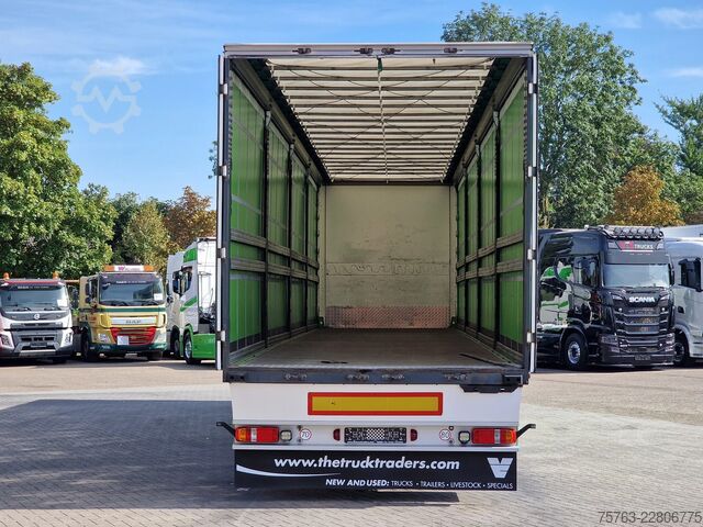 Przesuwne plandeki Berger Ecotrail Tautliner 3 axle - SAF Axle - Pallet b...